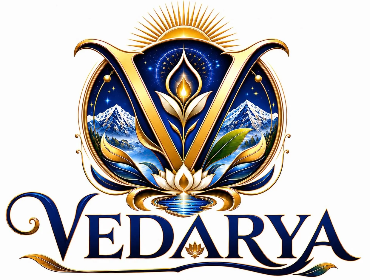 Full VEDARYA logo identity