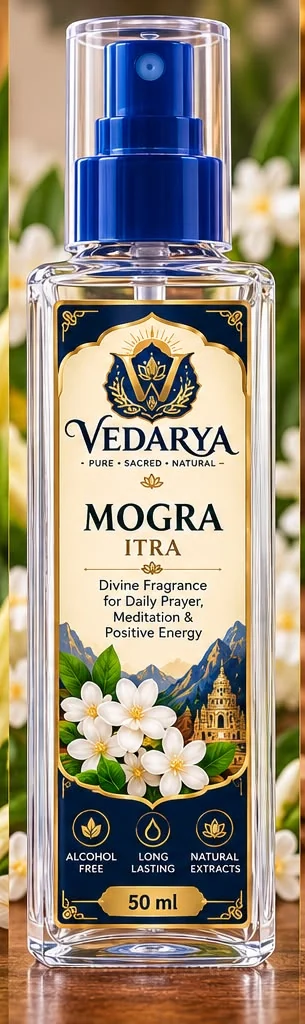 VEDARYA Mogra Itra front packaging